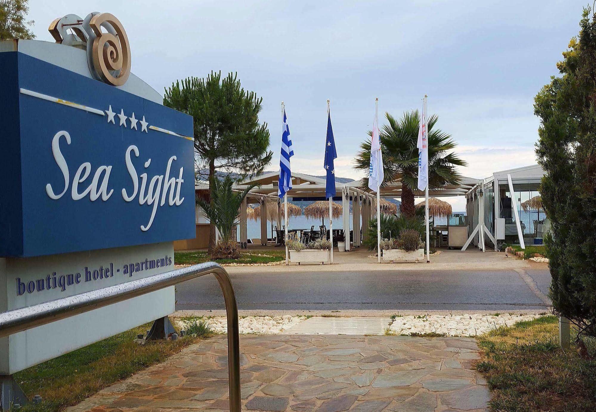 Sea Sight Boutique Hotel Pórto Ráfti Buitenkant foto